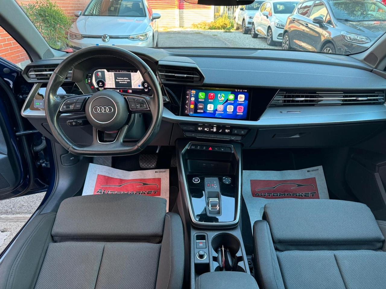 Audi A3 Sportback 30 1.5 g-tron 131cv S line edition s-tronic