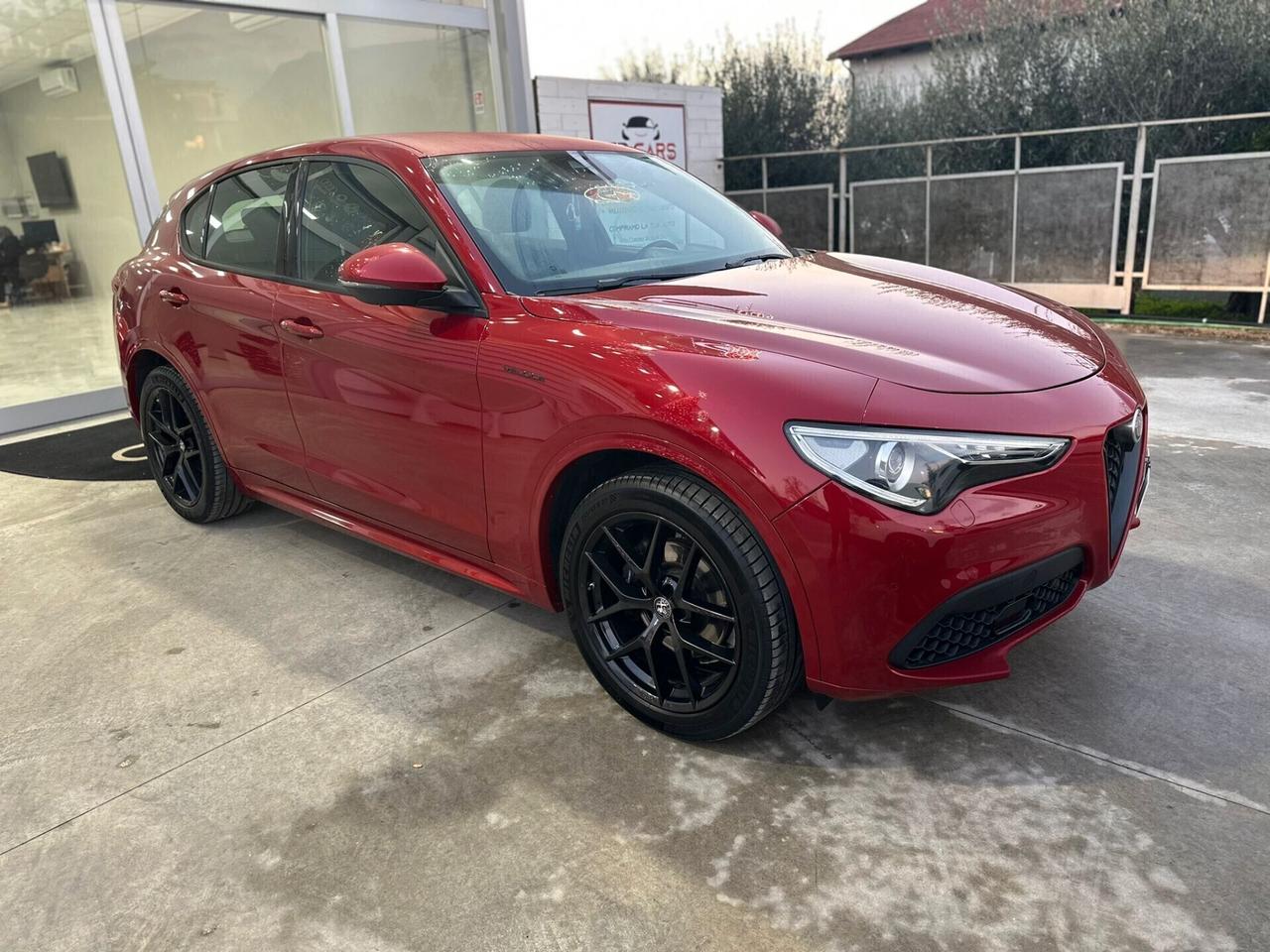 Alfa Romeo Stelvio 2.2 Turbodiesel 210 CV AT8 Q4 Veloce - Rosso Competizione