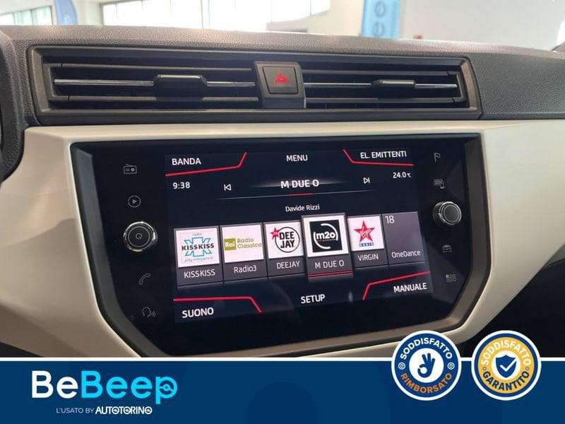 Seat Arona 1.6 TDI XCELLENCE 95CV DSG MY18