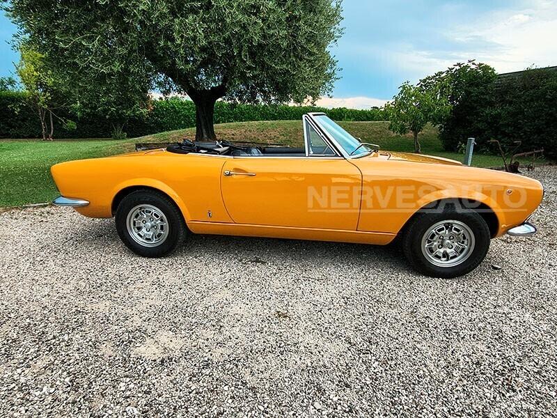 Fiat 124 Spider 1400 1968 CRS ASI – GIALLO POSITANO TARGHE NERE