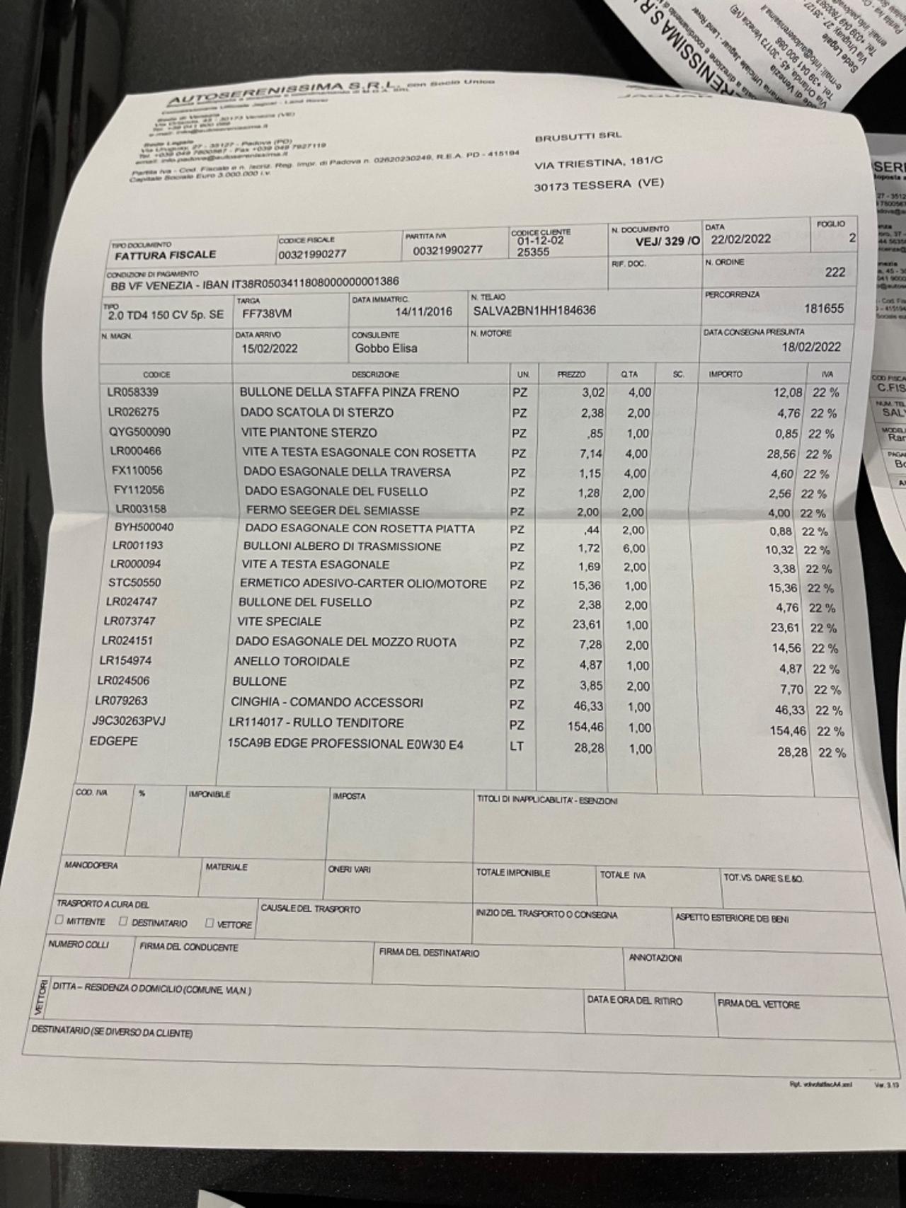 Land Rover Range Evoque 2.0 TD4 150 CV 5p. HSE