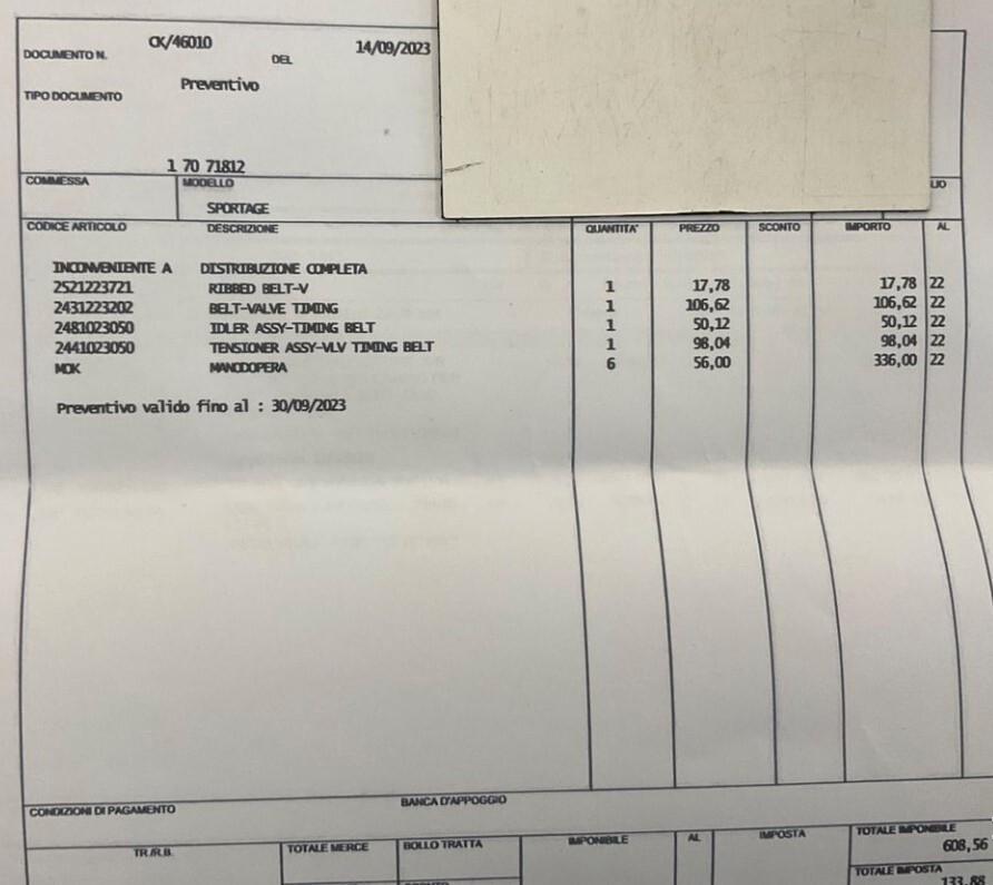 Kia Sportage 2.0 141CV Active 4X4