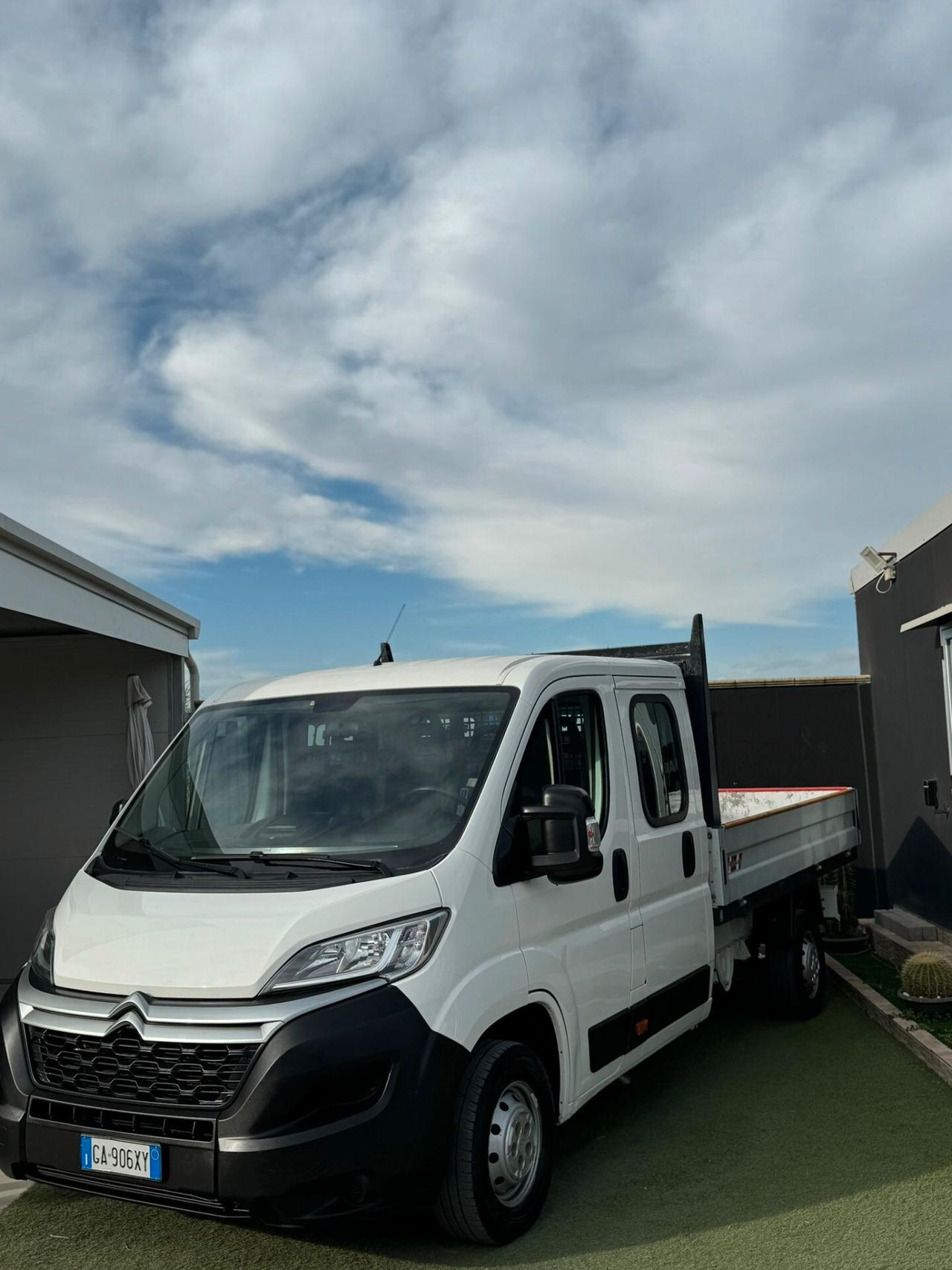 Citroen Jumper 35 L3 Bluehdi 140CV Doppia Cabina, cassonato, 07/2020 con motore nuovo rigenerato.