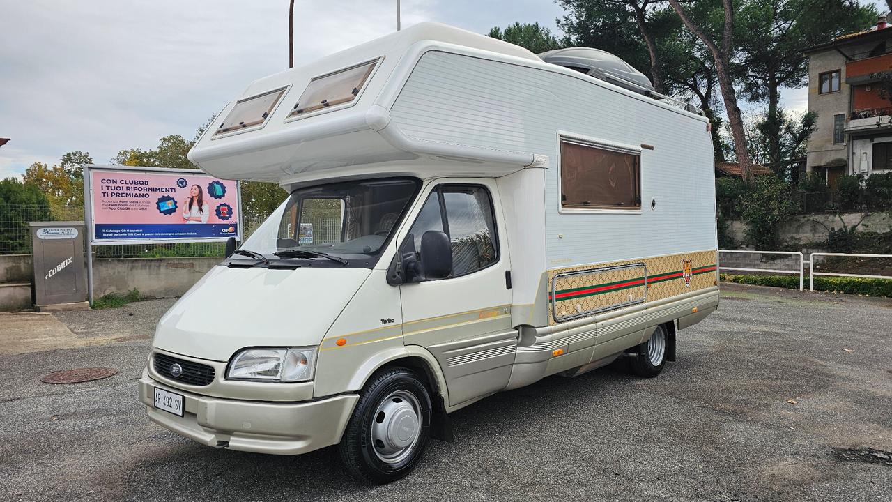 Laika ECOVIP 4 FORD 2.5 TD 100CV CLIMA DOPPIO SERB PORTABIC