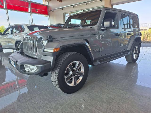 Jeep Wrangler Unlimited 2.2 mjt II 200cv Sahara Auto, Pelle Nera, Tetto elettrico, Fatturabile IVA deducibile