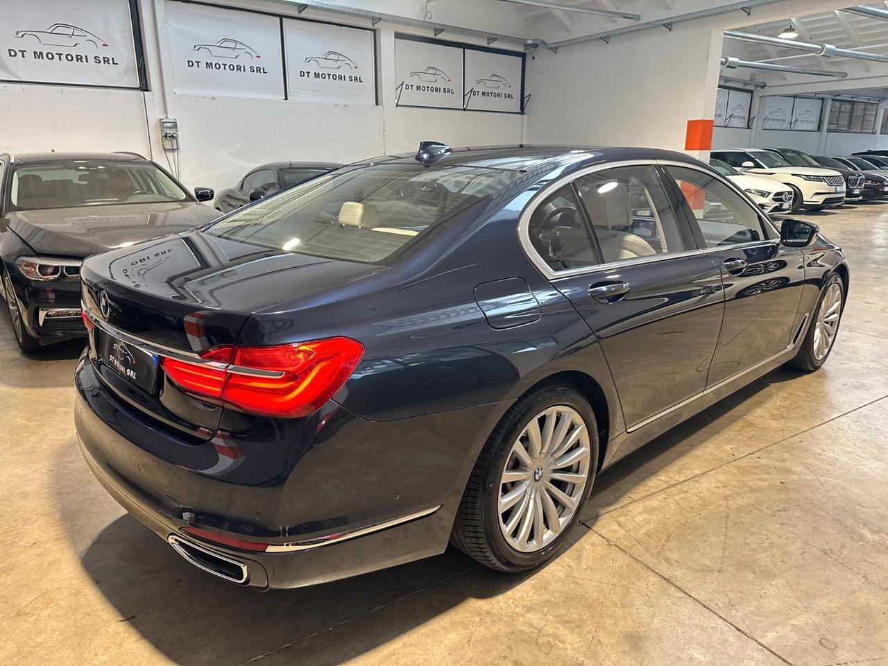 Bmw 725 725d Luxury - Luci Ambiente PELLE BIANCA