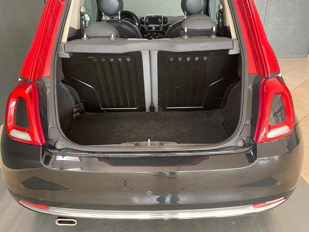 Fiat 500 1.2 Lounge With Black /Red