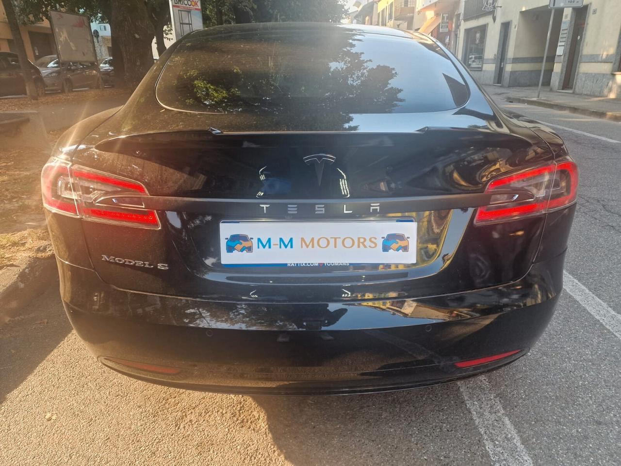 Tesla Model S Dual Motor PELLE TOTALE BIANCA