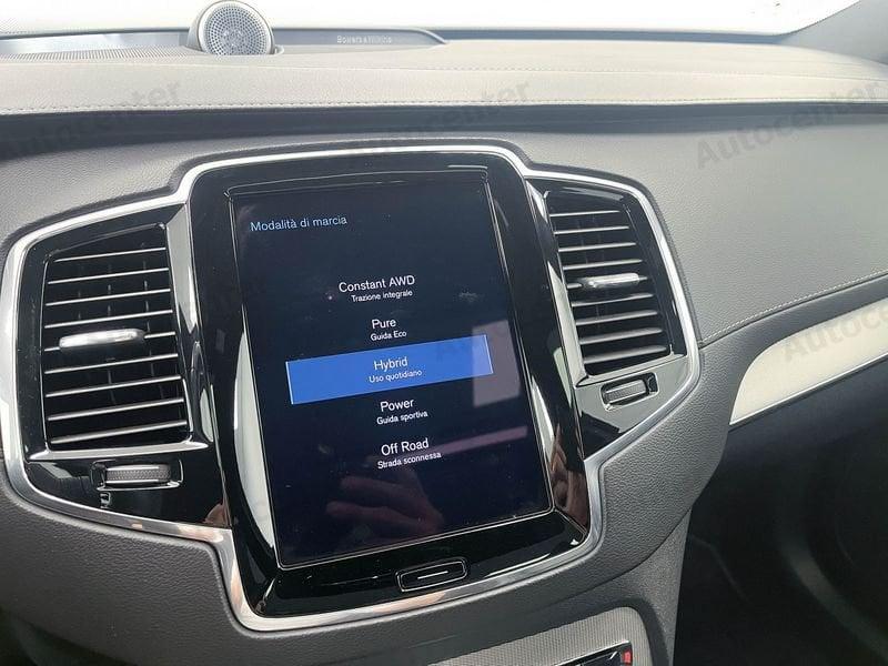 Volvo XC90 XC90T8 PLUG IN AWD AUT 7 POSTI INSCRIPTION