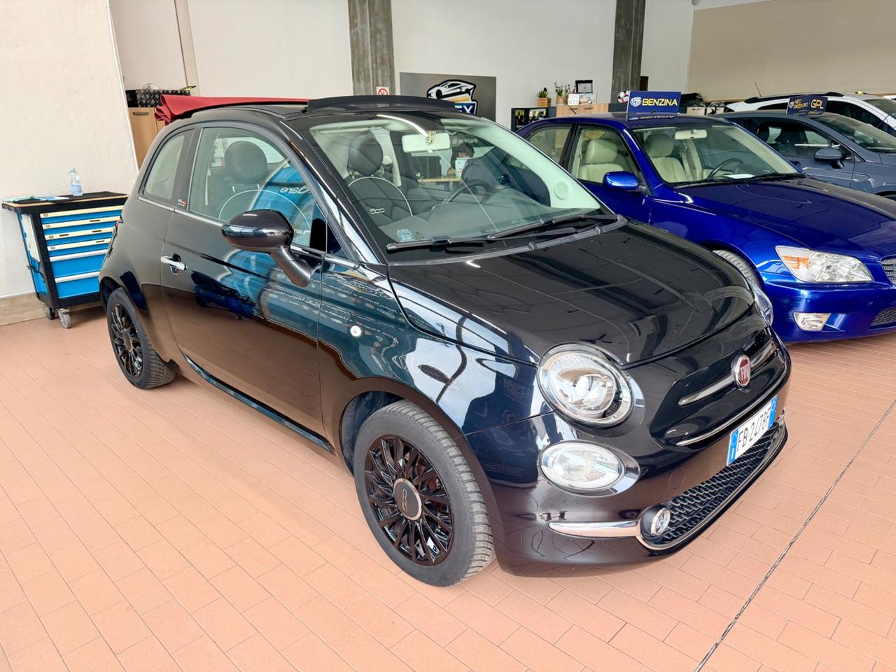 Fiat 500 Cabrio 1.2 benz 69cv E6 Neopat