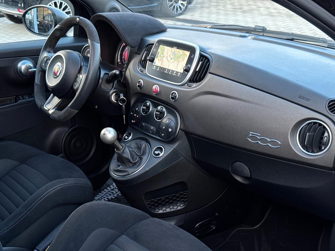 Abarth 595 1.4 Turbo T-Jet 180 CV Competizione TETTO APRIBILE FULL UNI PRO SABELT CARBONIO