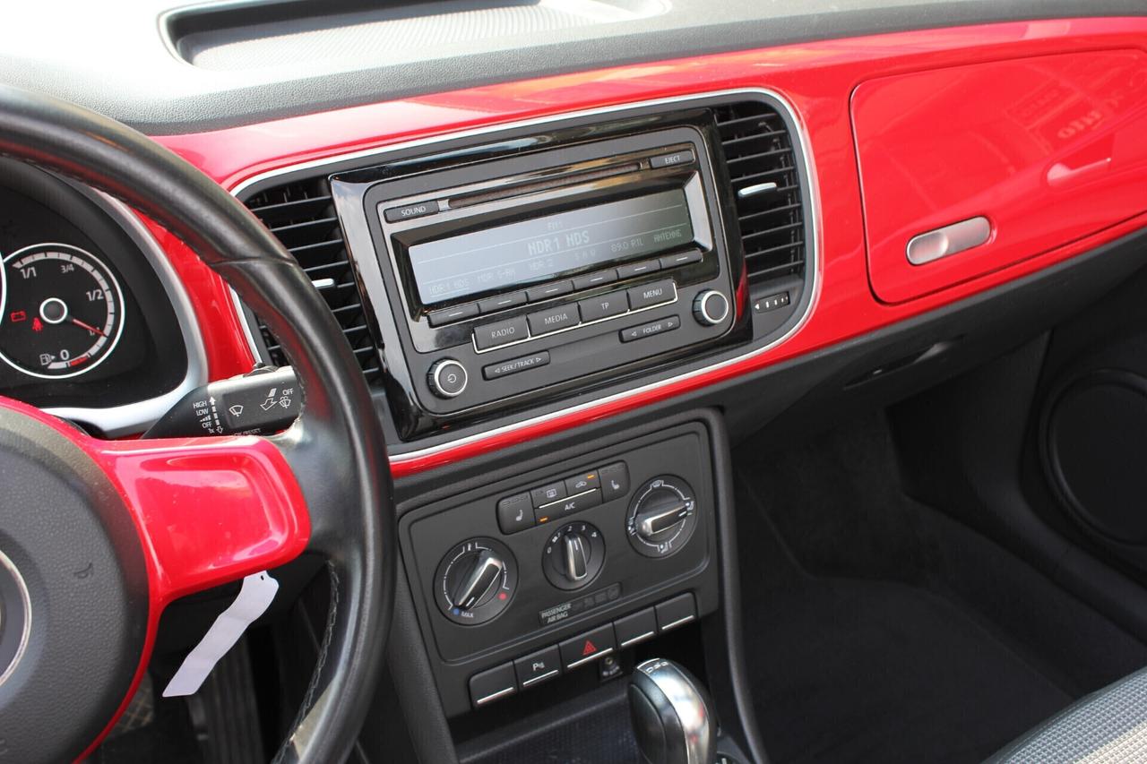 VOLKSWAGEN MAGGIOLINO CABRIO 1.2 TSI DESIGN DSG 105CV BELLISSIMA!!