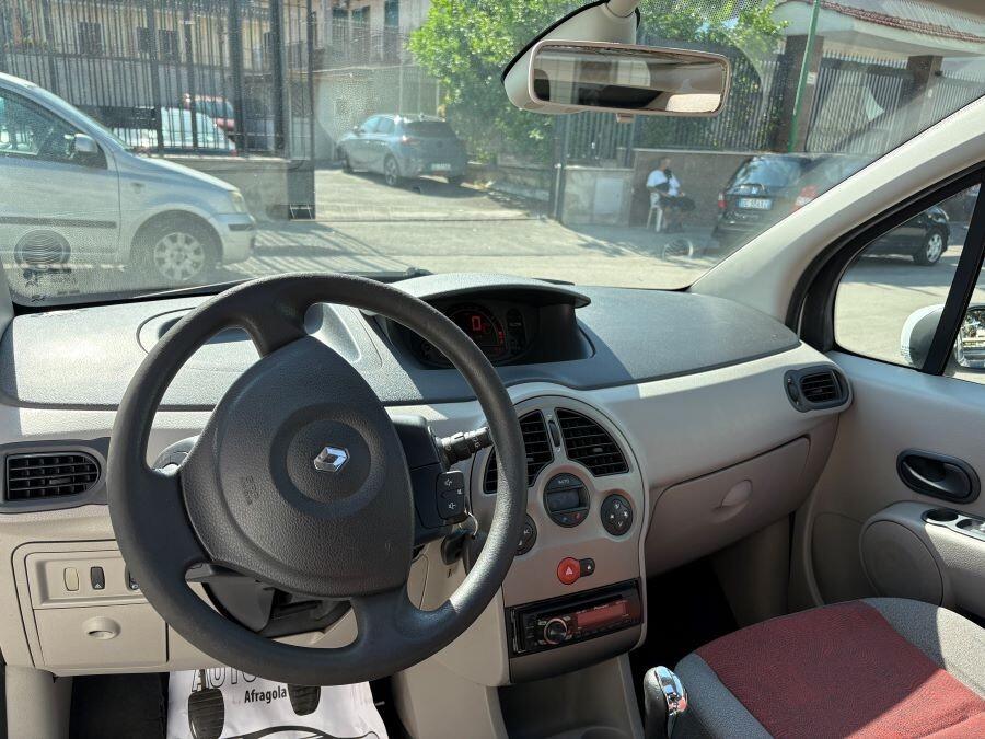 renault modus 1.2 tetto apribile certificata nuova