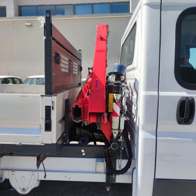 FIAT DUCATO MAXI 35 LH1 2.3 MJT CASSONE CON GRU 7 POST