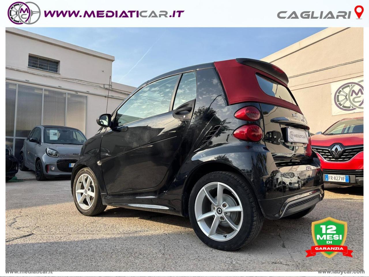 SMART fortwo 1000 52 kW MHD cabrio passion