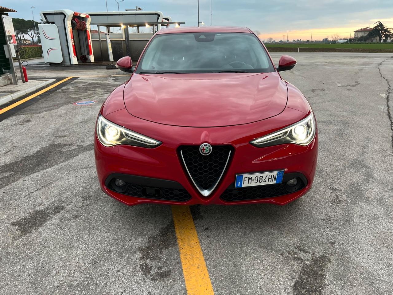 Alfa Romeo Stelvio 2.2 Turbodiesel 210 CV AT8 Q4 Executive PERMUTABILE GANCIO TRAINO TUTTI I TAGLIANDI