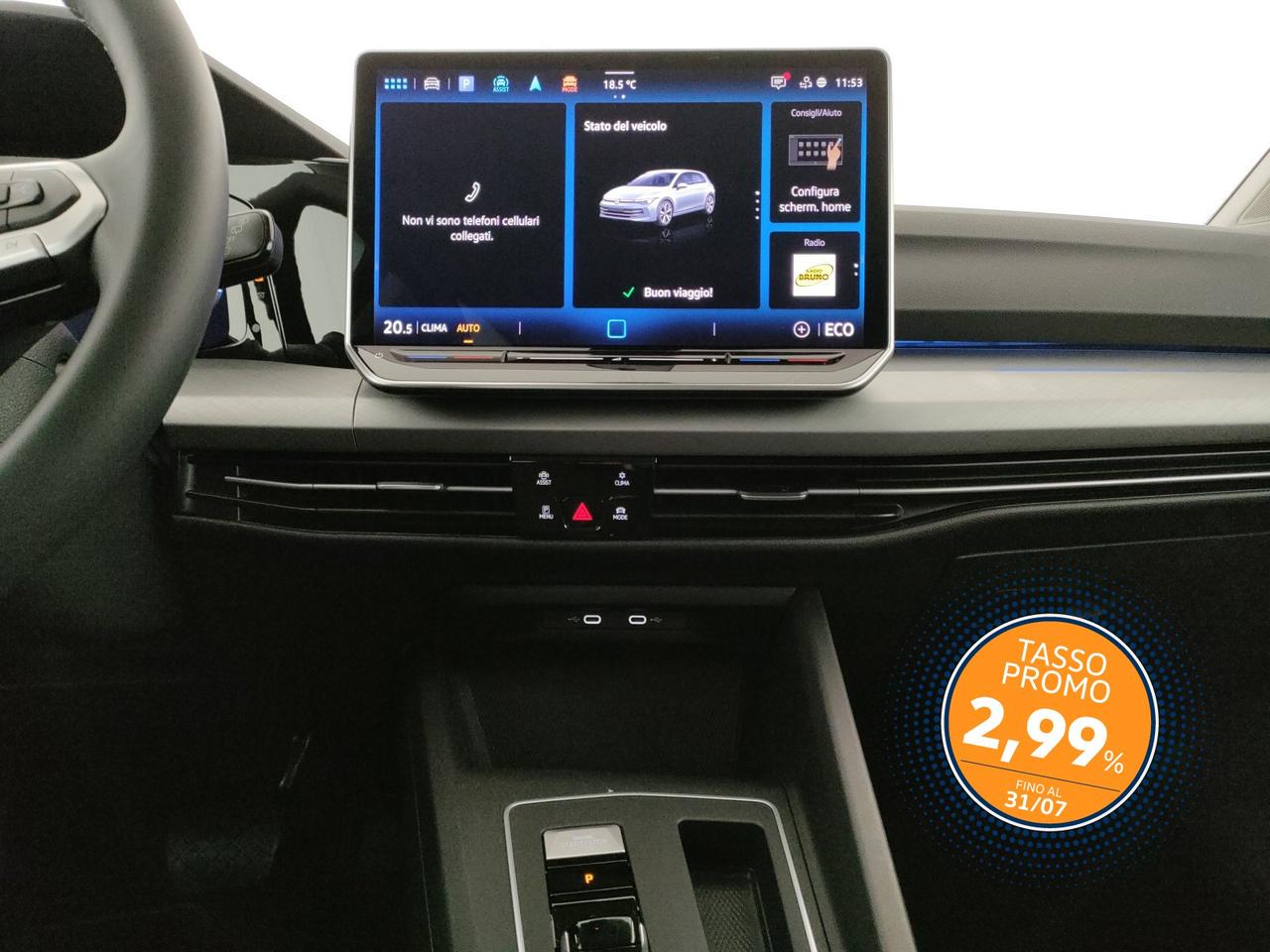 Volkswagen Golf 1.5 tsi ehybrid edition plus 204cv dsg