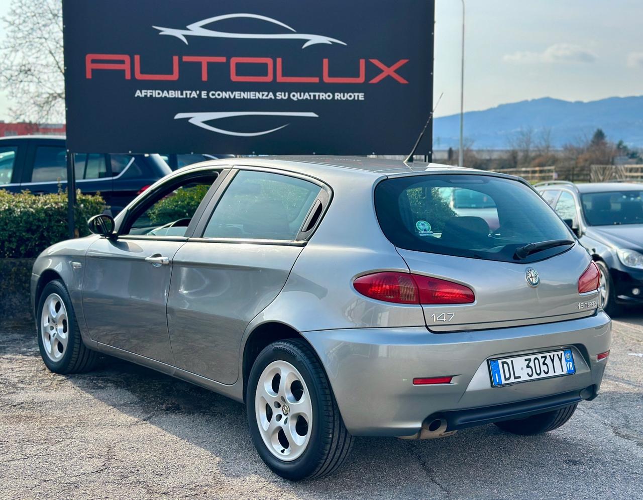 ALFA ROMEO 147 1.6 16V TS 105CV OK NEO PATENTATI