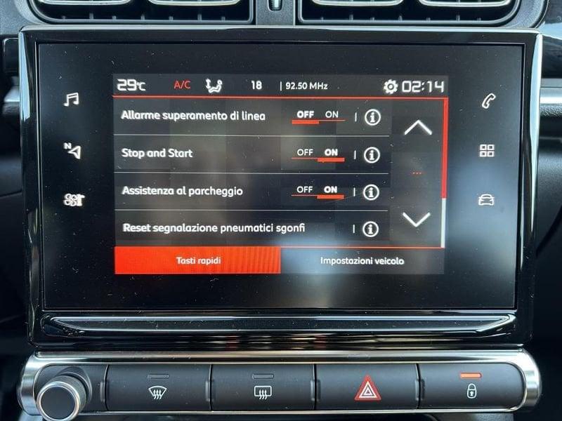 Citroën C3 PureTech 83 S&S Max CERCHI LEGA+VETRI SCURI+CLIMA AUTO