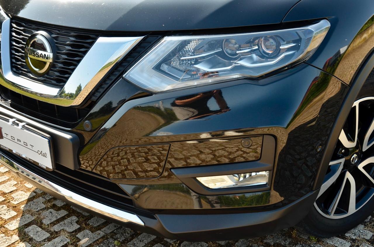 NISSAN X-TRAIL 1.7 DCI SALOMON S 2WD 150cv 7 POSTI, UNICOPR, SERVICE NISSAN, UFF ITALIANA, EURO 6D, TETTO, RETROCAMERA 360°, FARI LED, PERMUTE