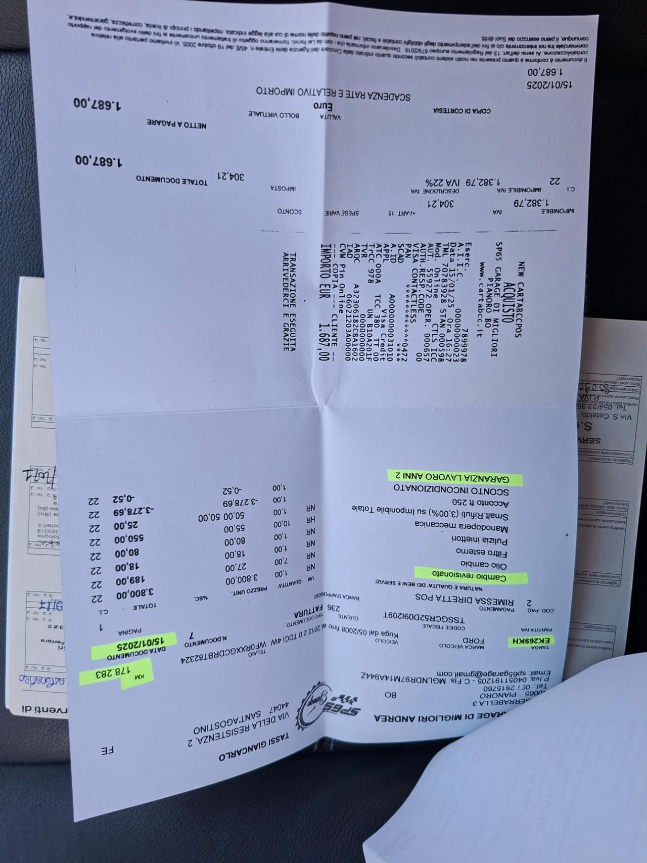 Ford Kuga 2.0 TDCi 163 CV 4WD Powersh.Titanium DPF