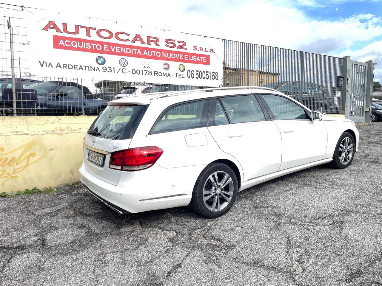 Mercedes-benz E 220 BlueTEC S.W. Pelle - R