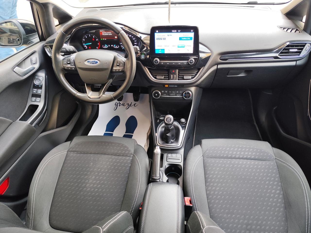 Ford Fiesta 1.1 BENZ/GPL 75CV TITANIUM PERFETTA