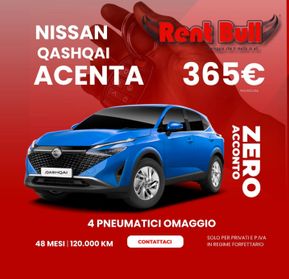 NOLEGGIO A LUNGO TERMINE Nissan Qashqai