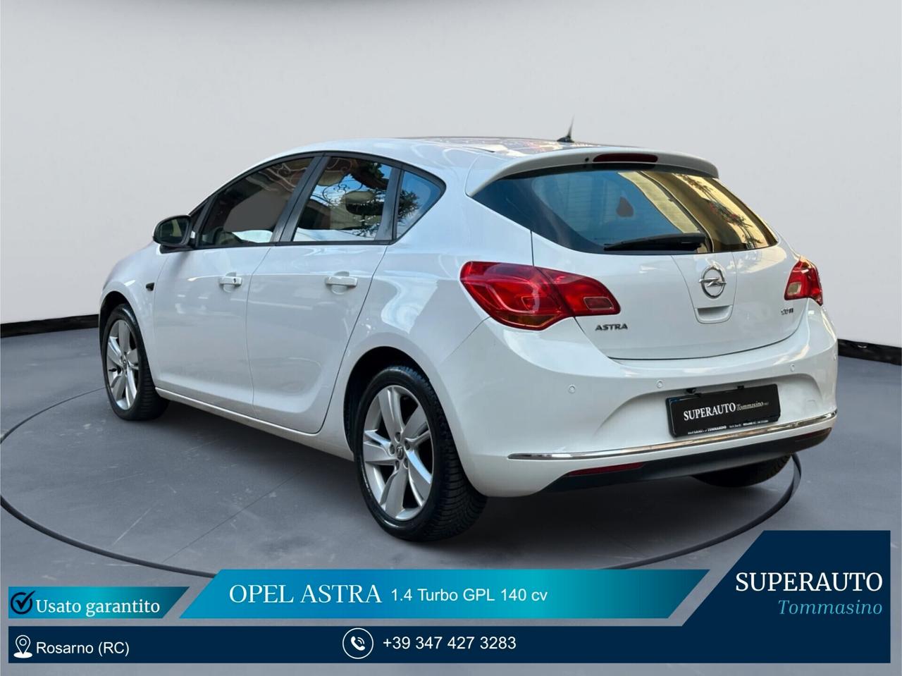 Opel Astra 1.4 GPL turbo 140 CV Tagliandata Opel