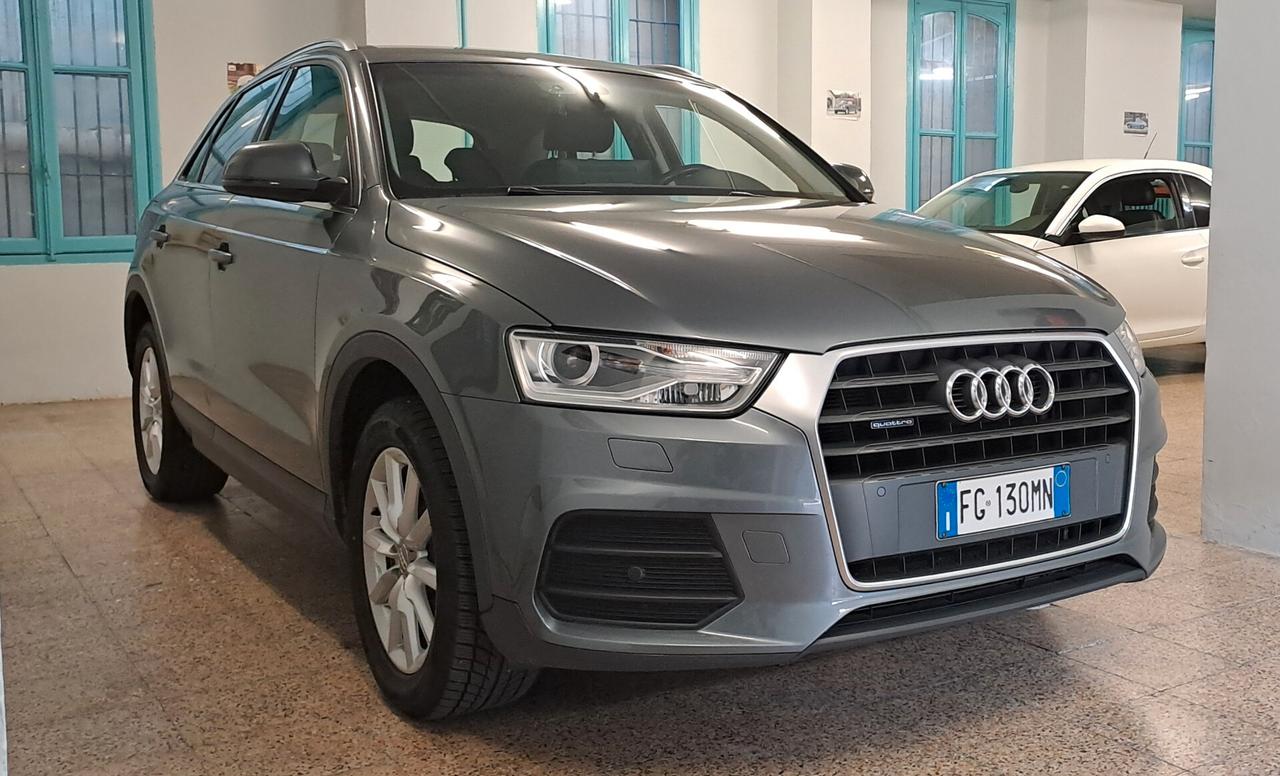 Audi Q3 2.0 TDI 150cv quattro Stronic solo 80000km