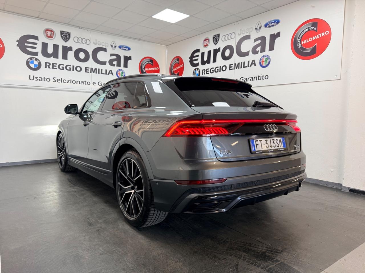 Audi Q8 50 TDI 286 CV MHEV QUATTRO TIPTRONIC SLINE PLUS 03/2019 EURO 6B TETTO VENTILATI 4 RUOTE STERZANTI