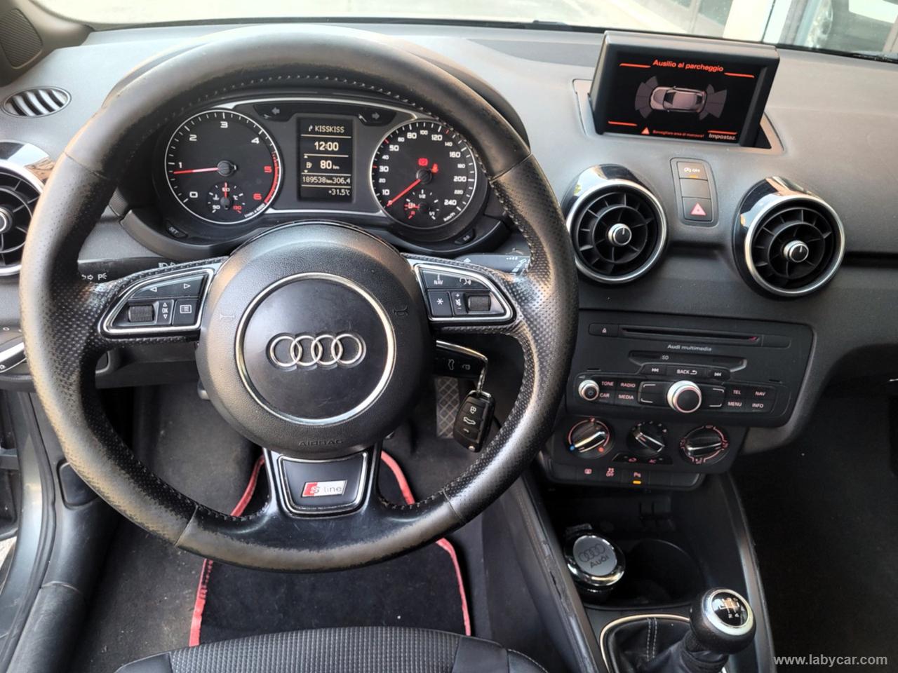AUDI A1 1.6 TDI 105 CV SLINE ITA*BI-COLOR