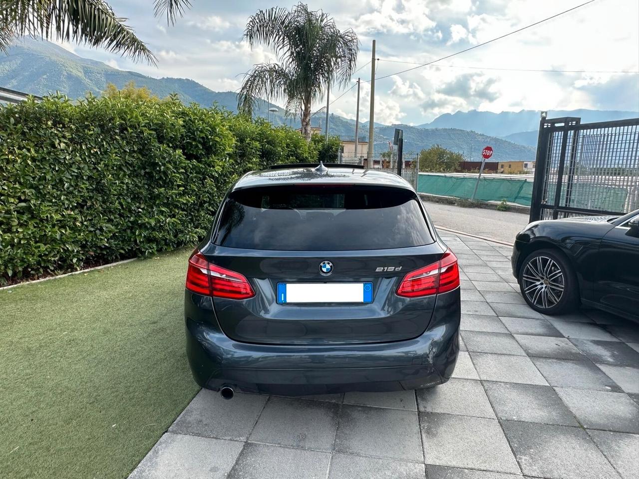 Bmw 216 216d Active Tourer Luxury 1.5 116CV 2017 INT PELLE-TETTO APRIB -PORTEL ELETTRICO -FARI FULL LED