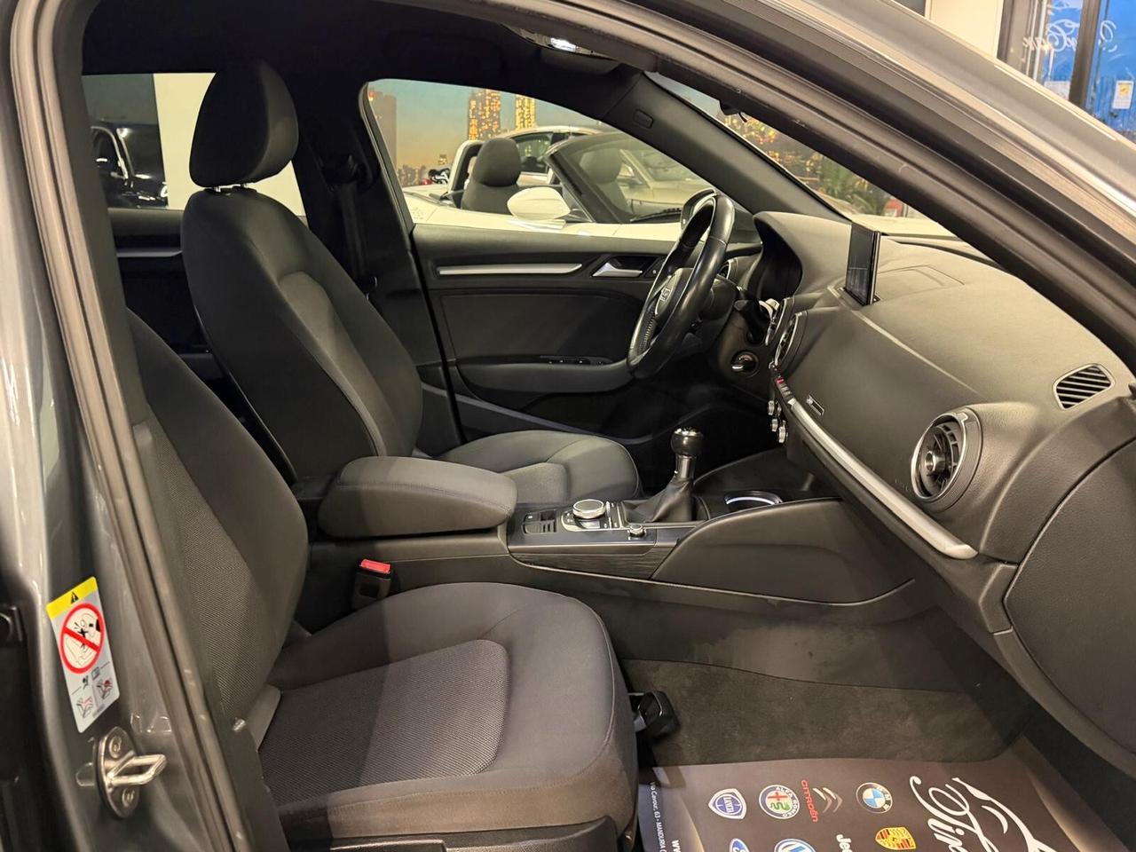 AUDI A3 SPORTBACK S-LINE 1.6 TDI 116CV NAVI CRUISE CAM ANNO 2020