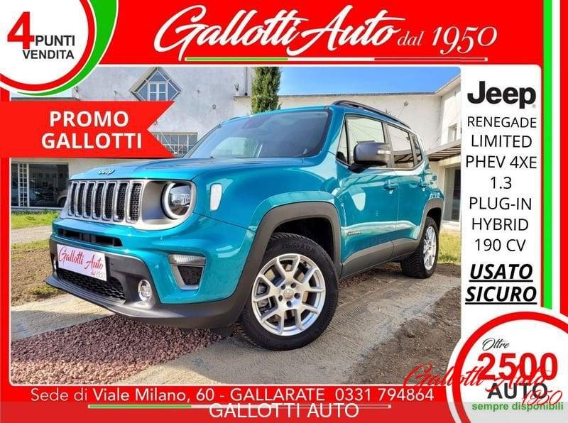 Jeep Renegade PHEV 4xe Limited-PROMO GALLOTTI