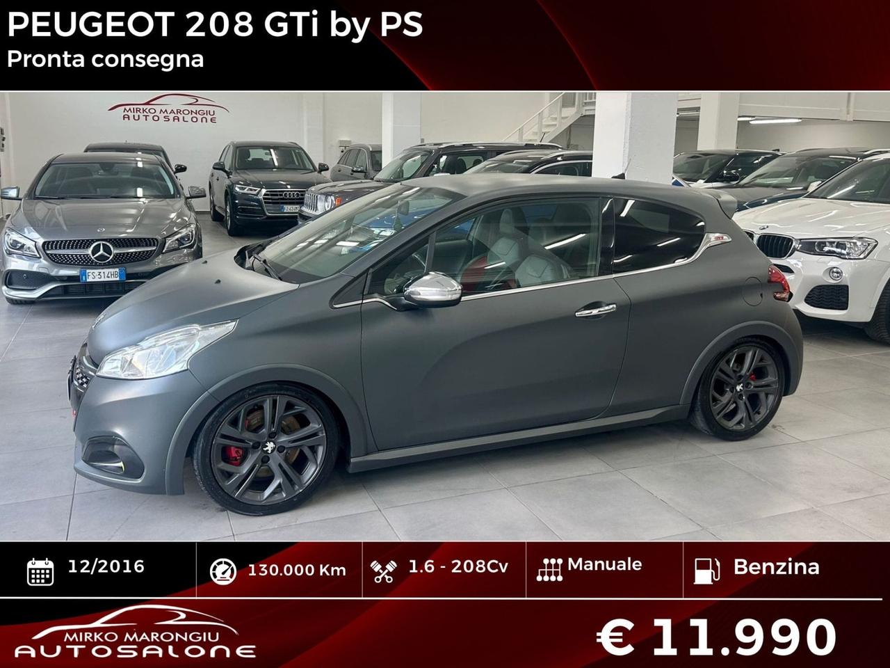 Peugeot 208 THP S&S 3 porte GTi FINANZIABILE