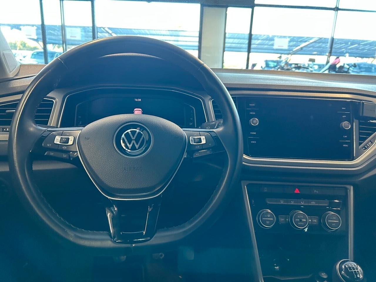 Volkswagen T-Roc STYLE 1.0 TSI 110 CV 6mt UNICO PR.