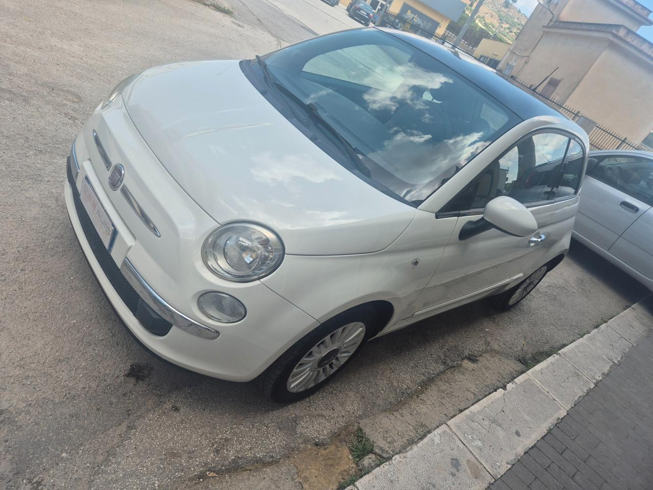 FIAT 500 1.2 TETTO PANORAMICO SOLI KM 90000 CERTIF