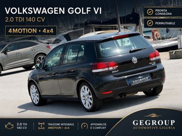 Volkswagen Golf 2.0 TDI 140CV 4MOTION-4X4- Highline