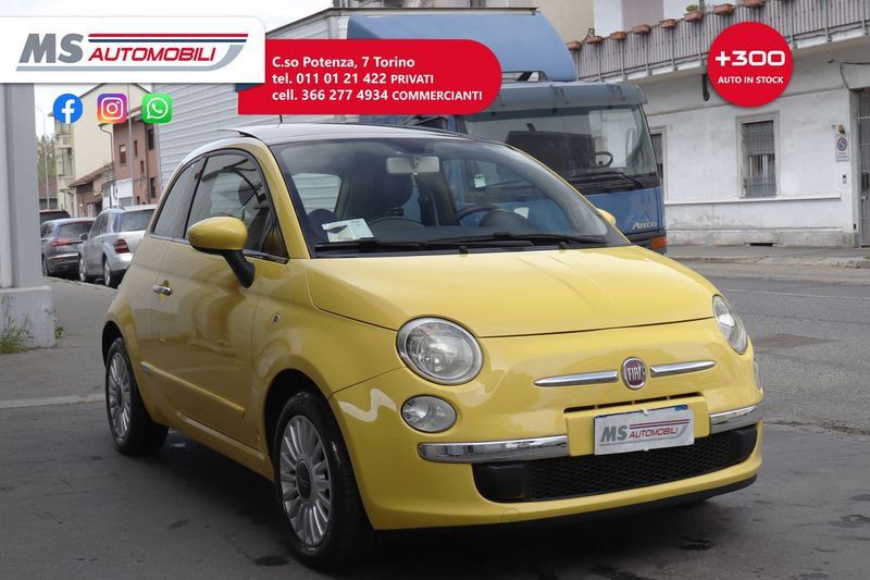 FIAT 500 500 1.2 Lounge Tetto apribile Unicoproprietario