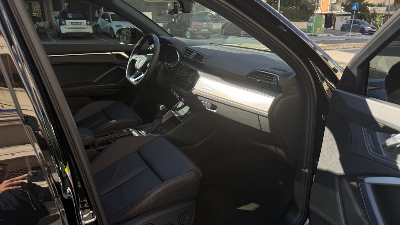 Audi Q3 40 TDI quattro S tronic S line edition MATRIX PELLE VOLANTE TRE RAZZE TETTO CERCHI 20 KAMERA 360 PDC