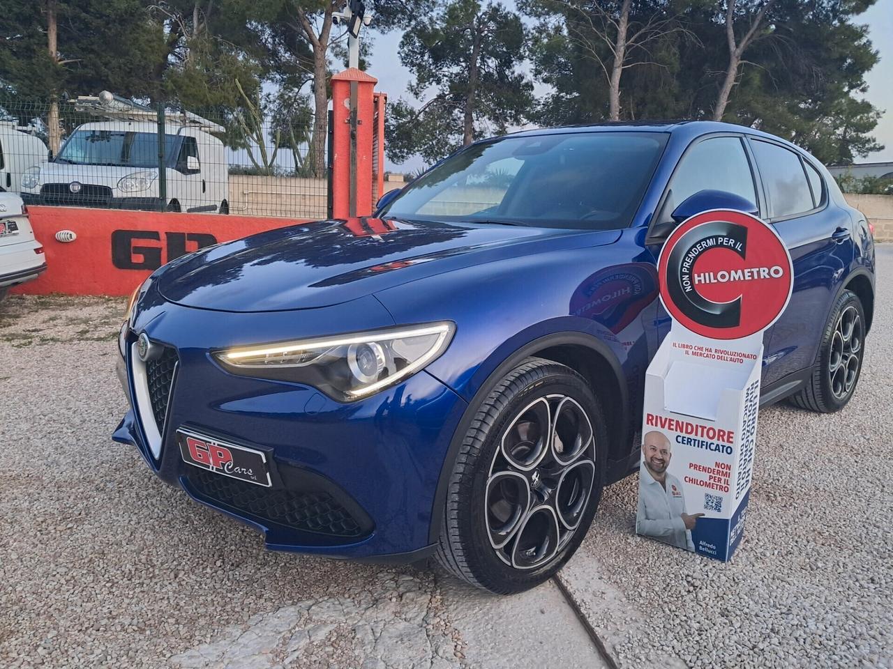 Alfa R. Stelvio 190 CV * AT8 Q4 *LED-PELLE-CERCHI 20*