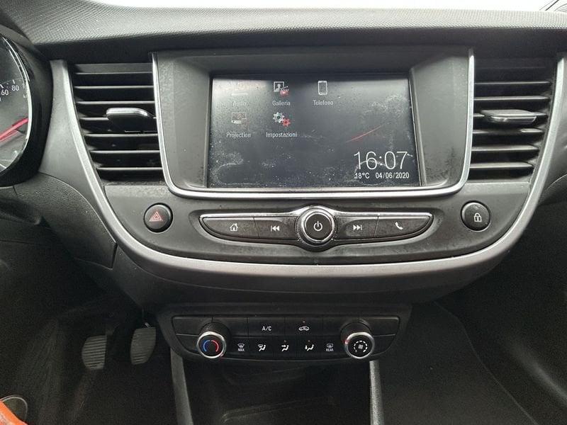Opel Crossland X 1.2 KM GPL CERTIFICATI-GARANZIA-1°PROP