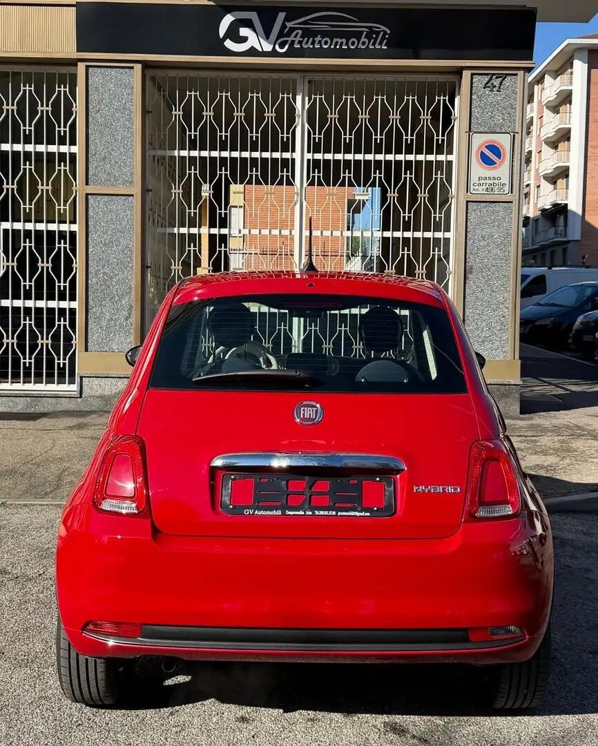 Fiat 500 1.0 Hybrid Red