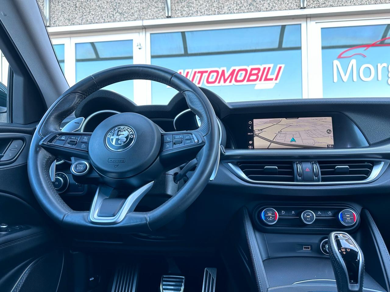 AlfaRomeo Stelvio 2.2D 190CV Q4 SPRINT AUTOMATICA! PELLE/STOFFA NAVI