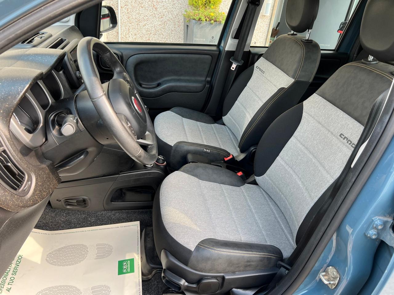 Fiat Panda Cross 0.9 TwinAir Turbo S&S 4x4/SEDILI RISCALDABILI / UNICO PROPRIETARIO/GRIGIO BLU