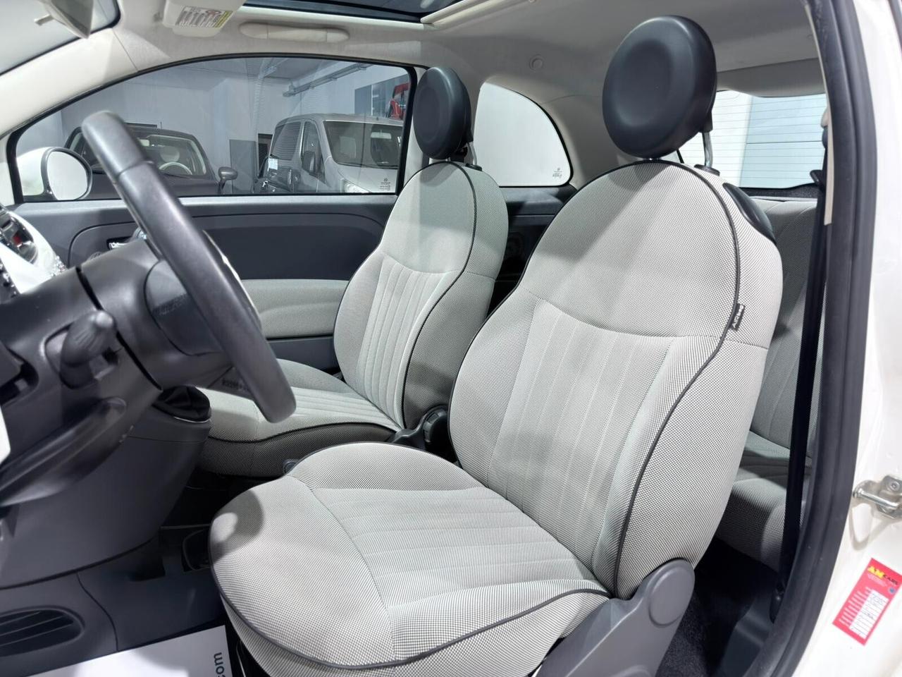 FIAT 500 1.2 69CV TETTO PANORAMICO 110.000km