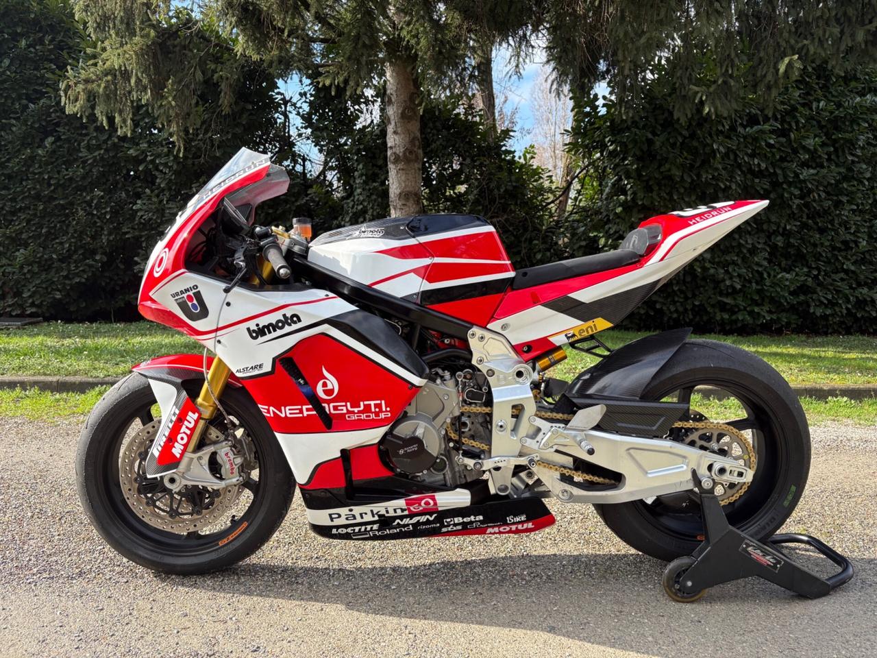 Bimota BB3 con motore/elettronica BMW HP4