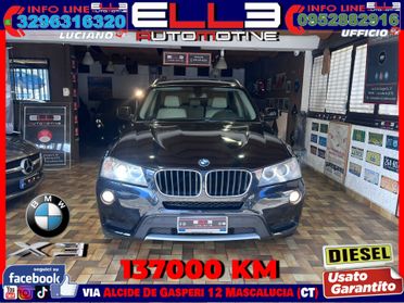 BMW X3 xDrive20d AUTOMATICO 12/2013