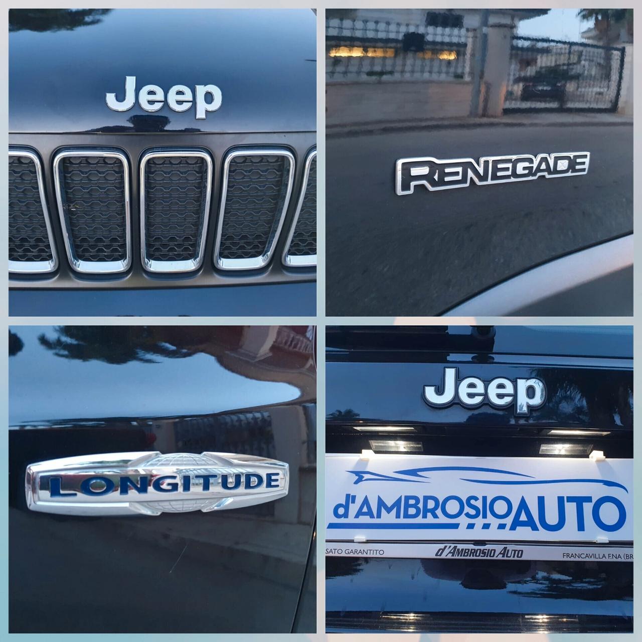 Jeep Renegade 1.6 M-Jet 120cv Longitude DDCT my'19